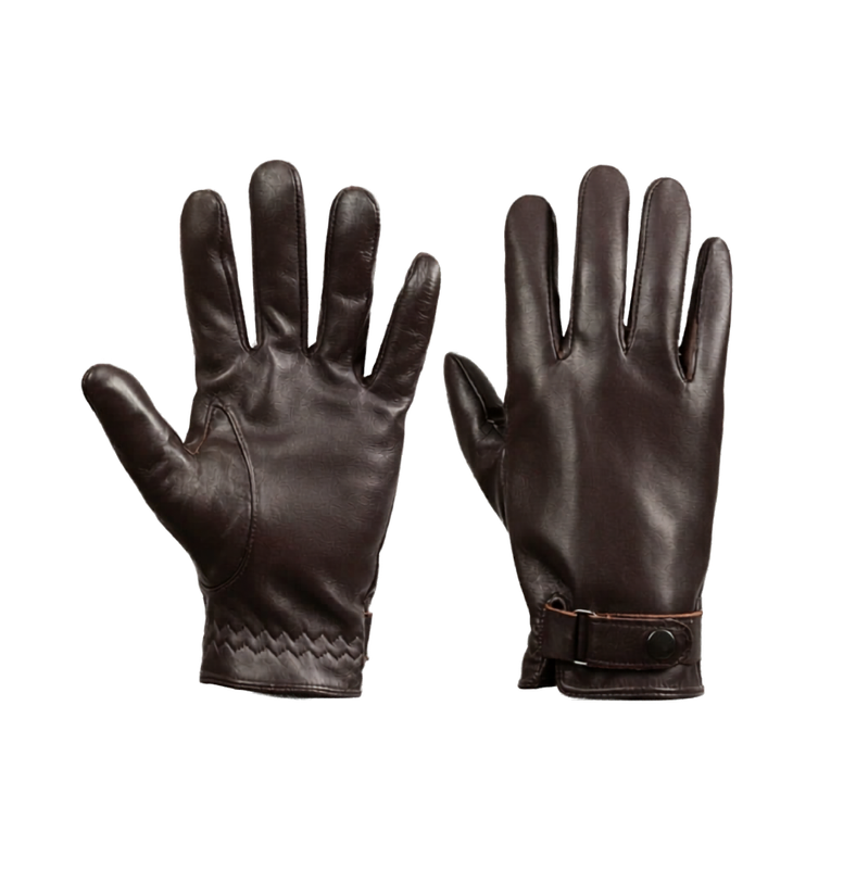Eldiven Crafted from high-quality real leather for a luxurious and timeless feel
